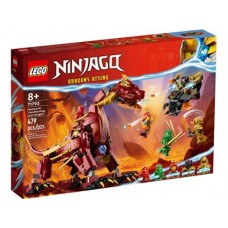 LEGO Ninjago 71793 Heatwave in njegov preobrazbeni lava zmaj